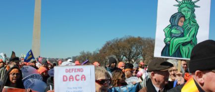 Miles de manifestantes critican fracaso de Trump respecto a los “soñadores”