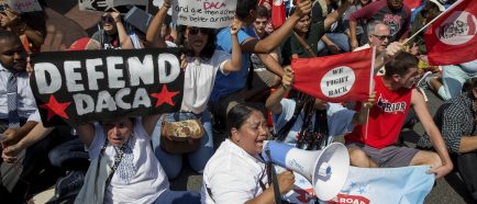 PROTESTA CONTRA LA ELIMINACIÓN DEL PROGRAMA DACA EN WASHINGTON