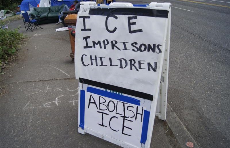 Protesta contra ICE