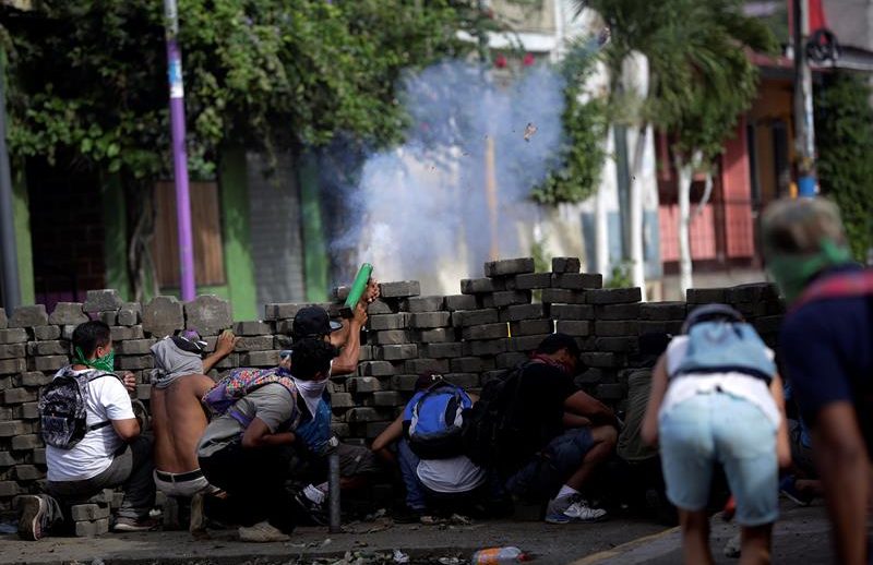 Represión en Nicaragua