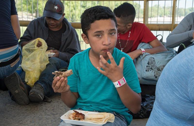Migrantes centroamericanos en México
