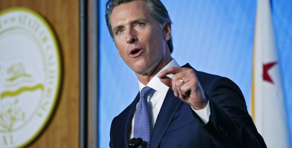 Gobernador de California Gavin Newsom