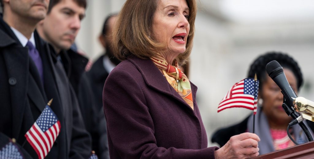 Discurso de Nancy Pelosi sobre financiaciÛn electoral en EEUU