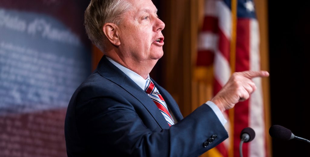 Rueda de prensa de Lindsey Graham