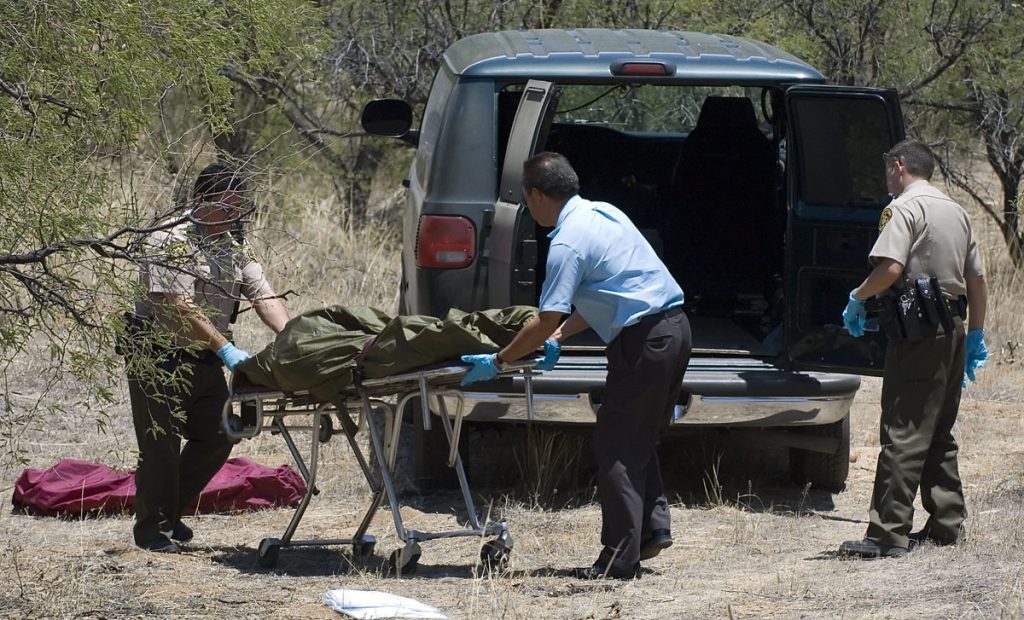 EEUU HISPANOS FRONTERA INMIGRANTE MUERTO