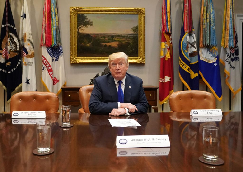 Presidente Trump se reúne con líderes del Congreso en la Casa Blanca