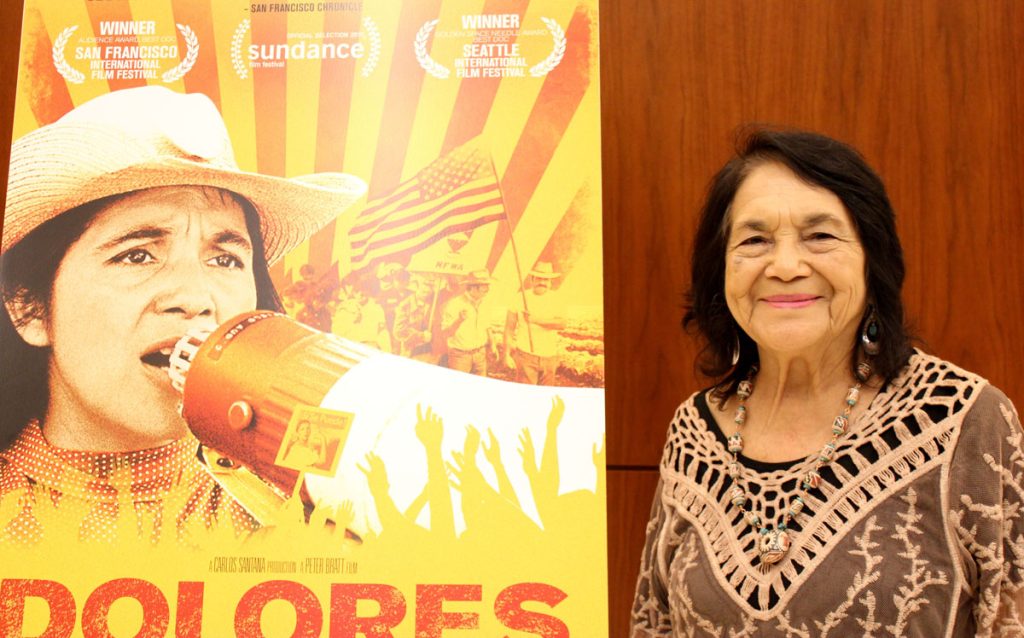 Dolores Huerta, una mujer acostumbrada a romper barreras