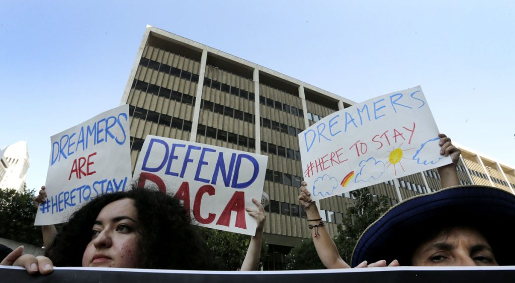 Rally in support of DACA