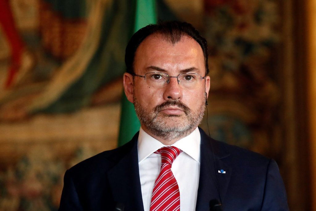 Visita del ministro mexicano de Exteriores