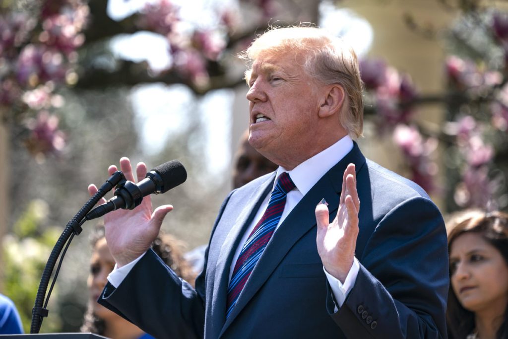 Trump habla sobre los recortes de impuestos en el Rose Garden