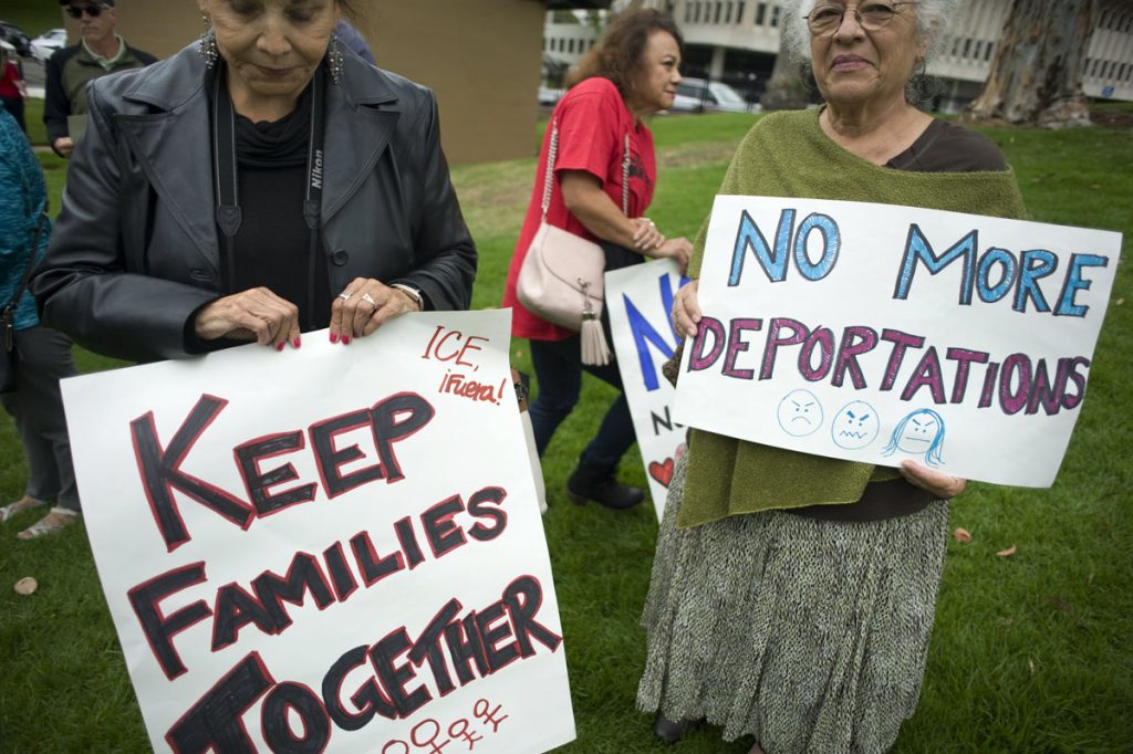 MANIFESTACIÓN EN APOYO A INMIGRANTES INDOCUMENTADOS