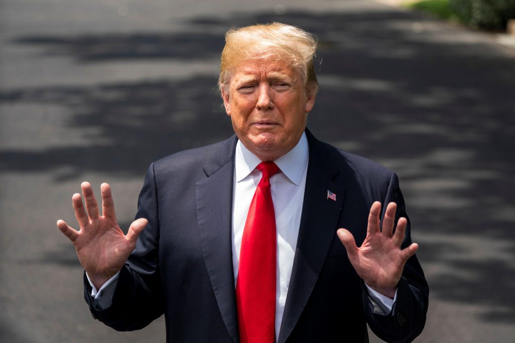 Trump abandona la Casa Blanca para ir a Nueva York