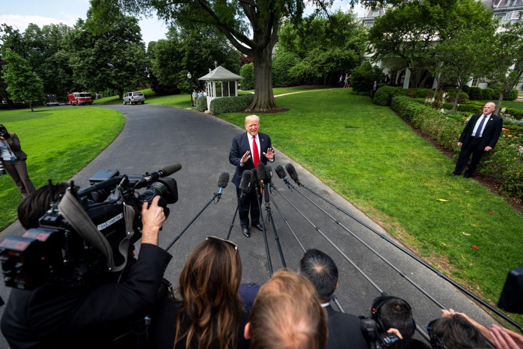 Trump abandona la Casa Blanca para ir a Nueva York