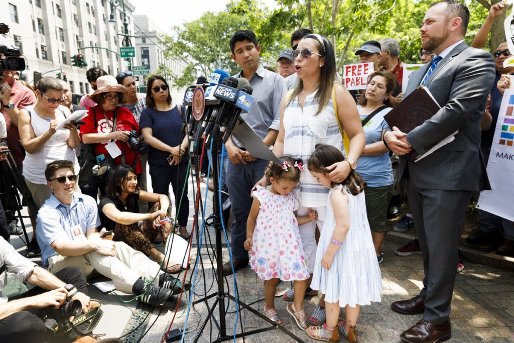 Conferencia de prensa sobre la detención del ecuatoriano Pablo Villavicencio
