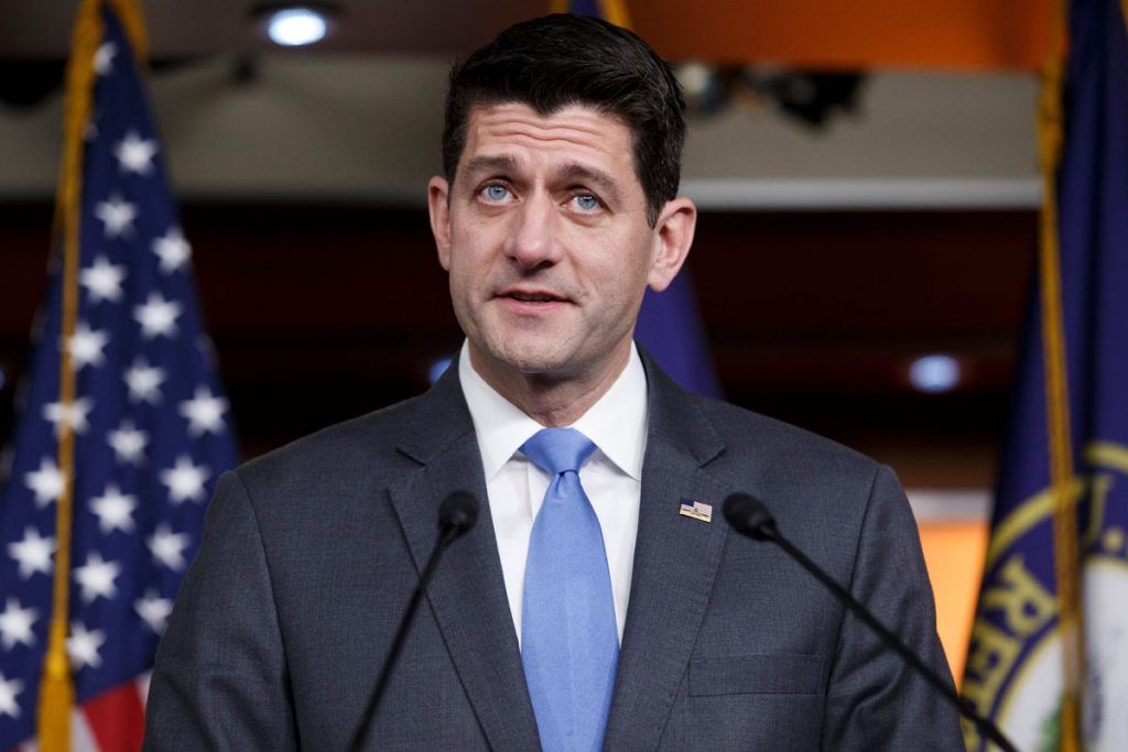 Paul Ryan confirma que dejará la Cámara Baja en noviembre
