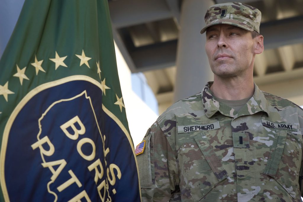 Llegada de 51 miembros de la Guardia Nacional a la Patrulla Fronteriza de los EE. UU.