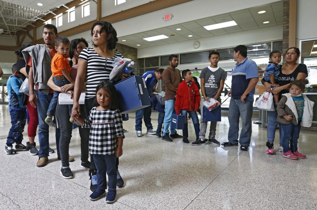 Inmigración a lo largo de la frontera de Texas, México