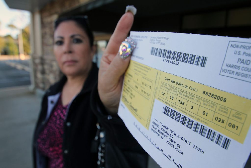 MULTITUDINARIA JORNADA ELECTORAL EN CONDADO HARRIS DE TEXAS