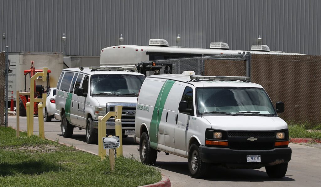 Immigration along the Texas Mexico border
