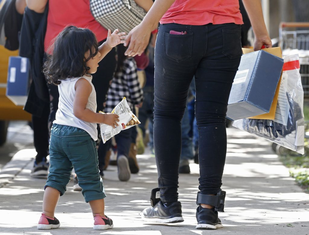 Inmigración a lo largo de la frontera de Texas, México