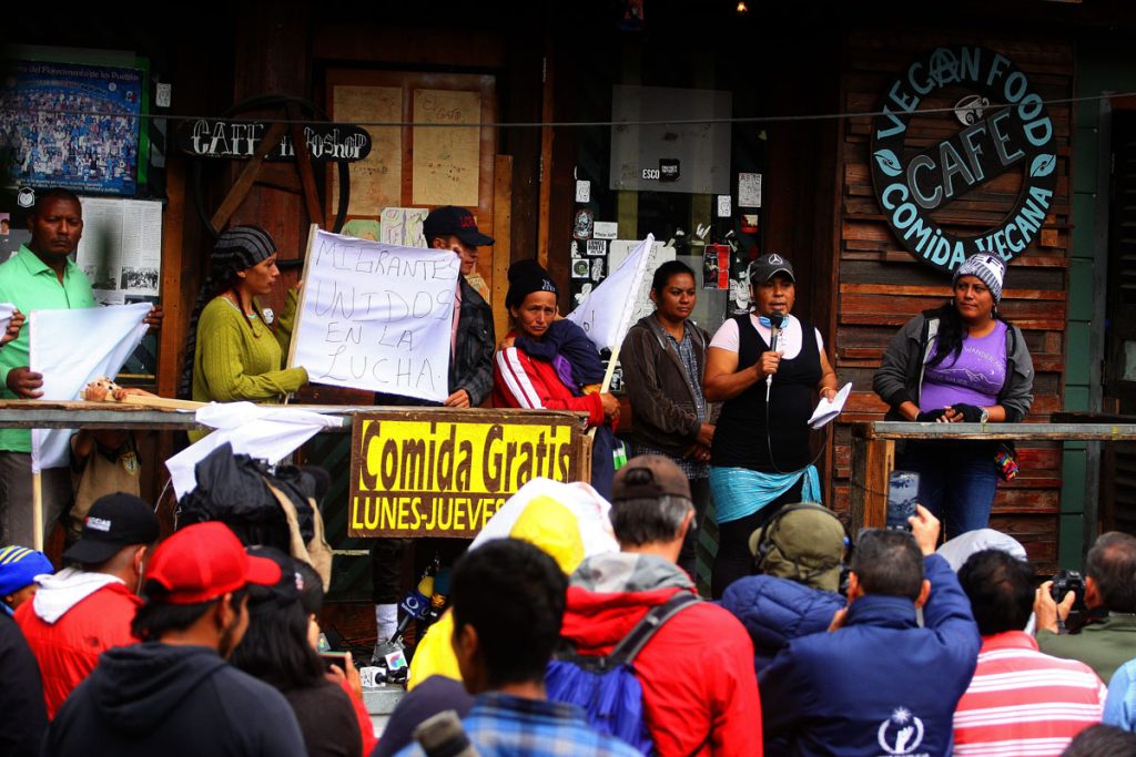 Migrantes harán huelga de hambre como presión para que EE.UU. otorgue asilos