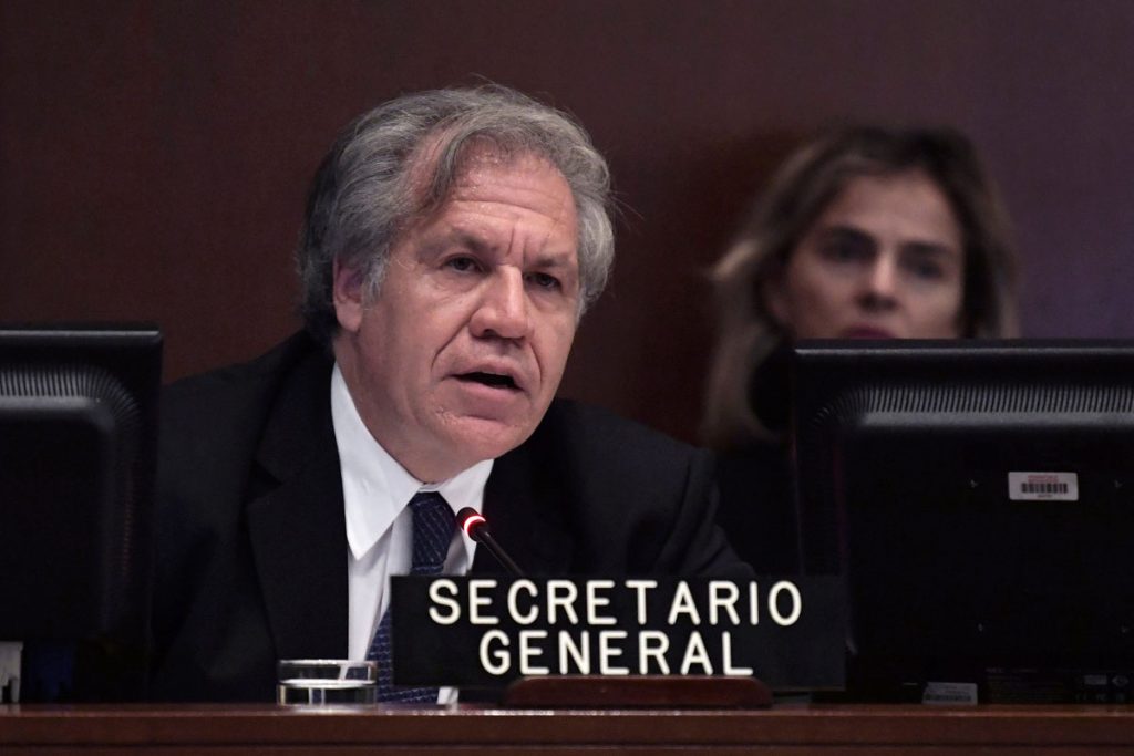 Almagro dice que futuro de Nicaragua debe decidirlo el pueblo y no una elite