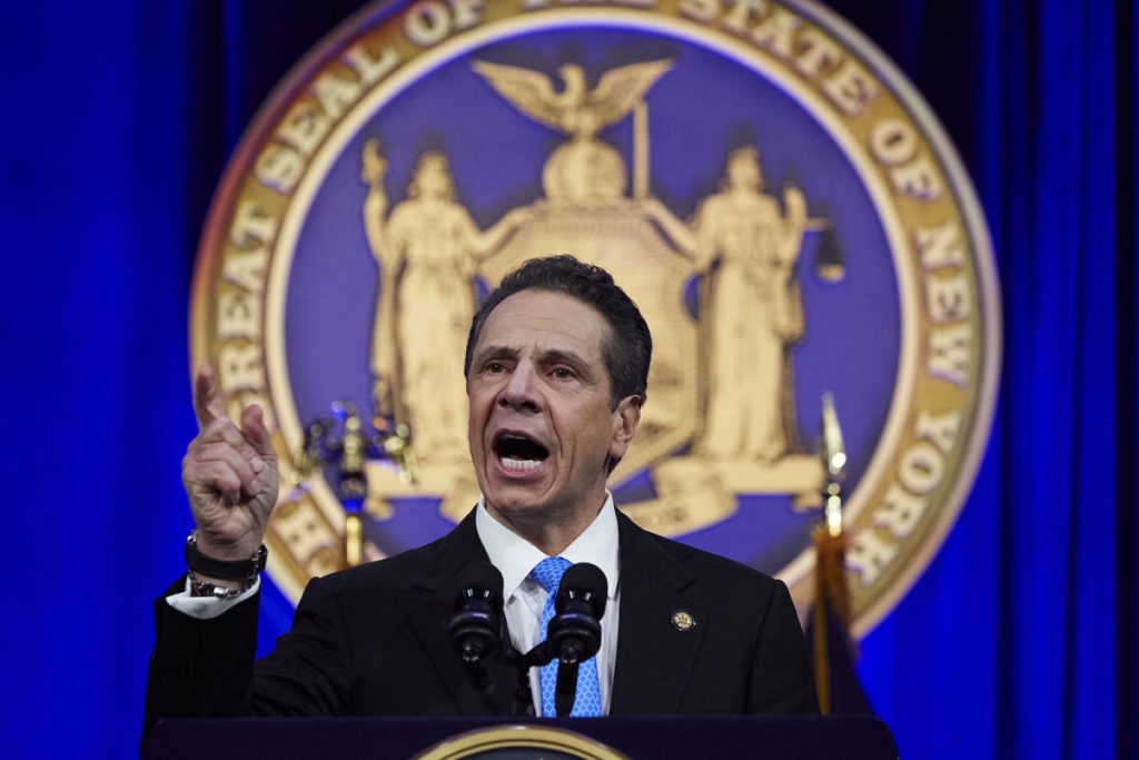 New York Governor Cuomo Inauguration