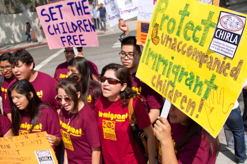 URGEN ANTE CONSULADO MEXICANO PROTECCIÓN A NIÑOS CENTROAMERICANOS INMIGRANTES