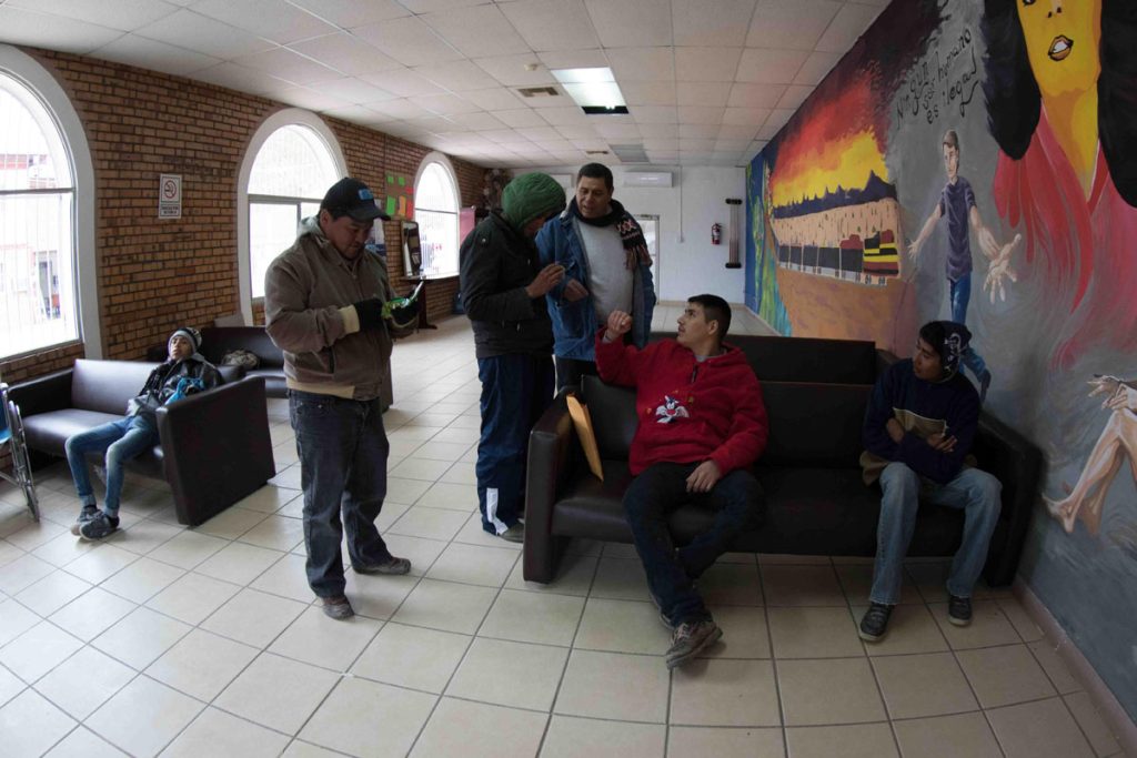 INMIGRANTES CENTROAMERICANOS EN FRONTERA CON EEUU