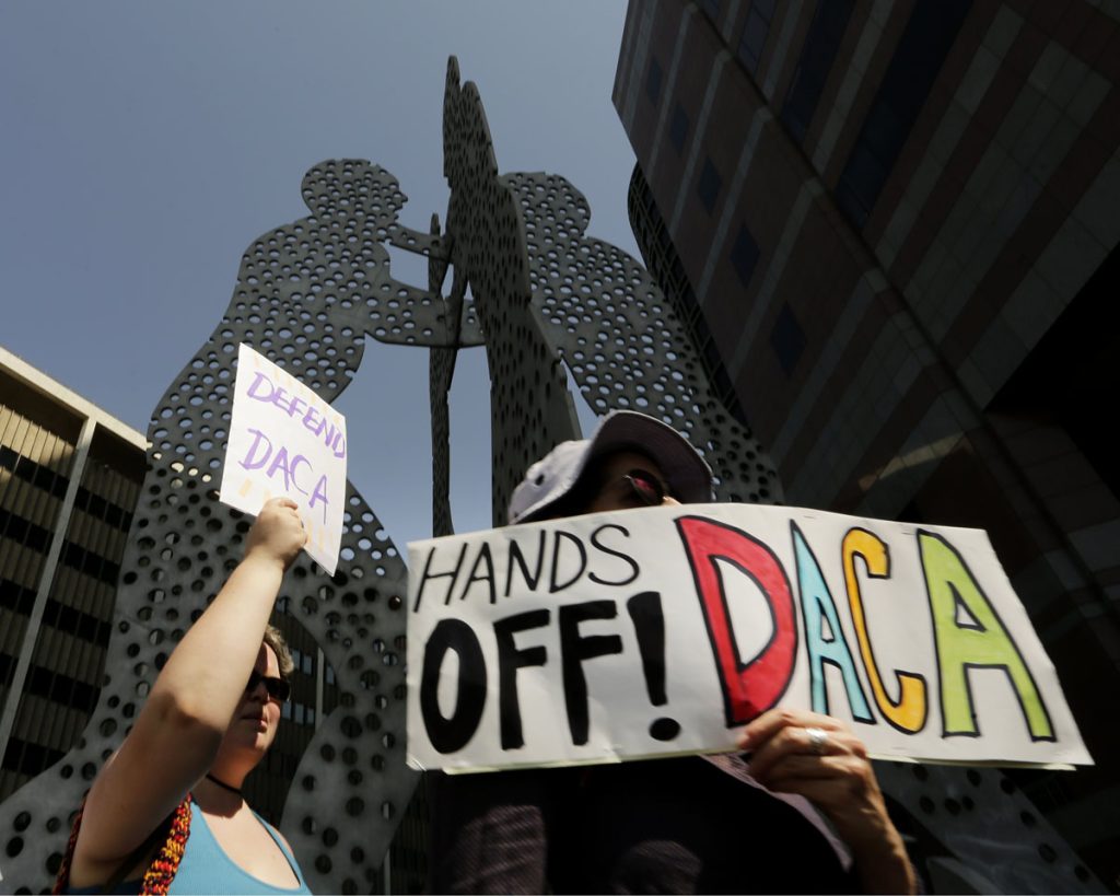 Rally in support of DACA
